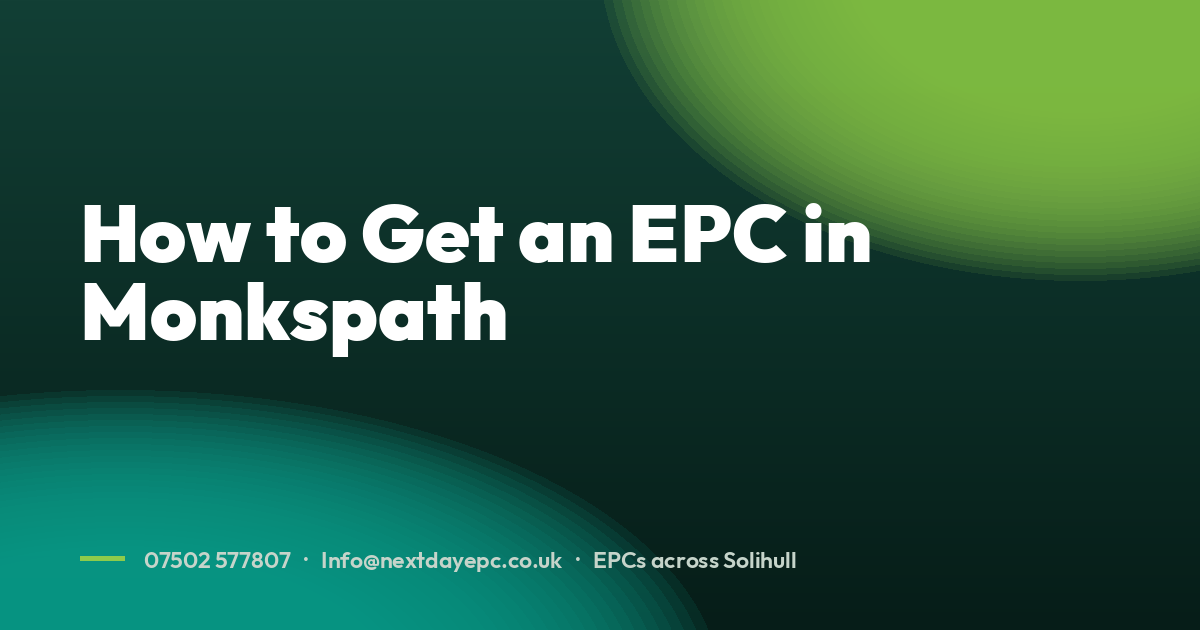 How to Get an EPC in Monkspath